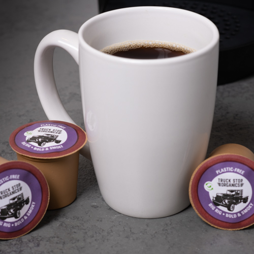 Large clearance k cups